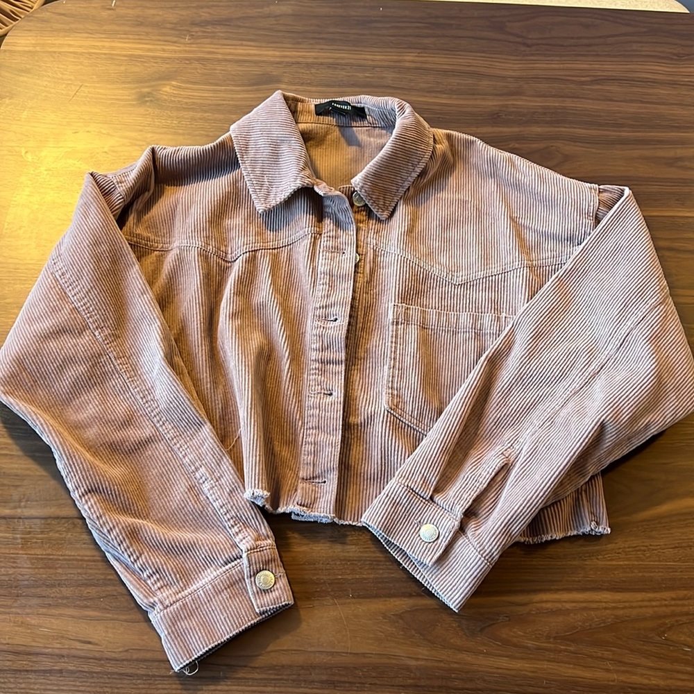 Cropped Corduroy Jacket **Moving SALE**